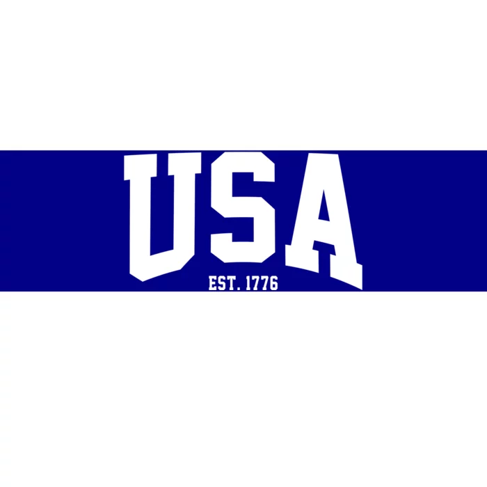 Usa Est 1776 Bumper Sticker