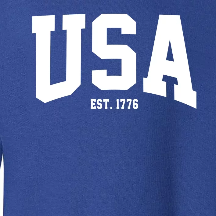 Usa Est 1776 Toddler Sweatshirt