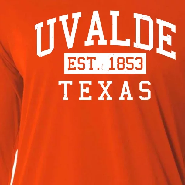 Uvalde EST 1853 Texas Cooling Performance Long Sleeve Crew