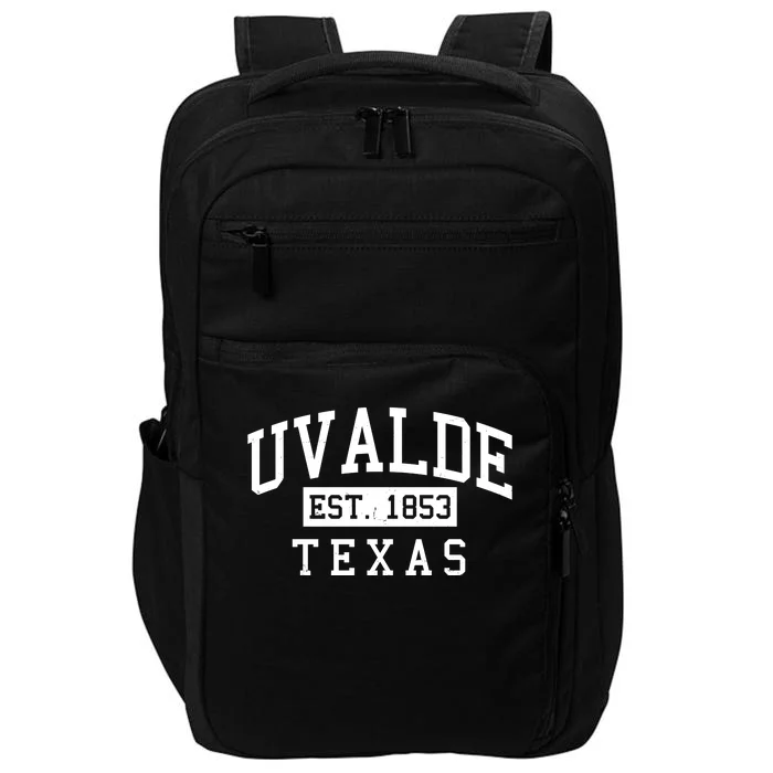 Uvalde EST 1853 Texas Impact Tech Backpack