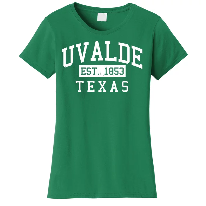 Uvalde EST 1853 Texas Women's T-Shirt