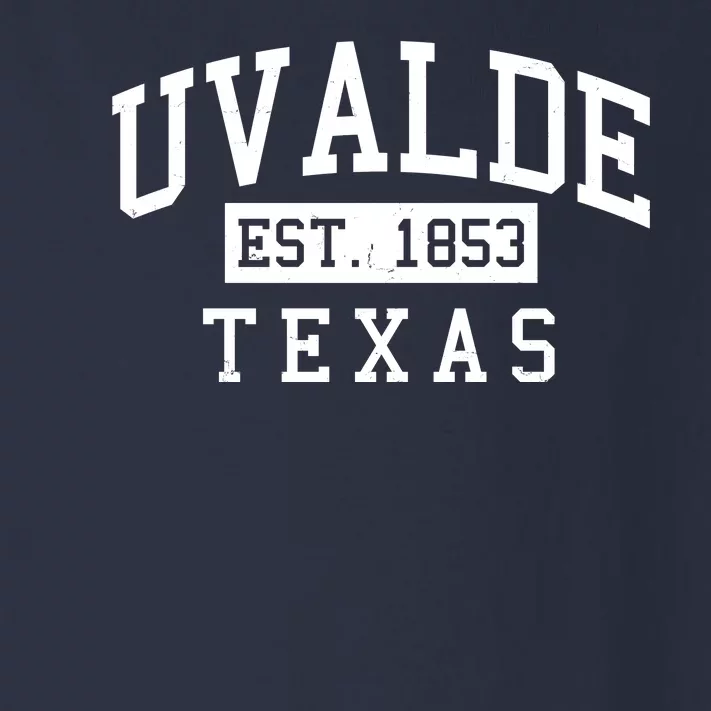 Uvalde EST 1853 Texas Toddler Long Sleeve Shirt