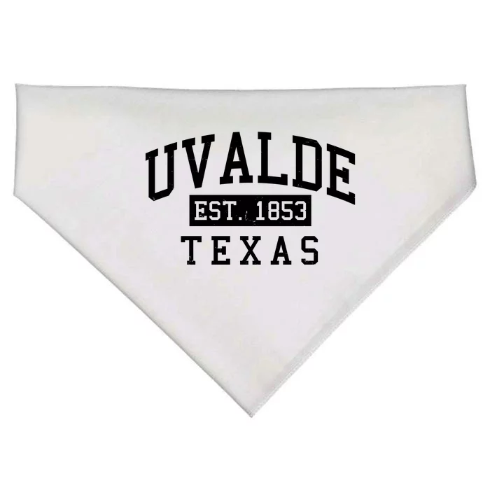 Uvalde EST 1853 Texas USA-Made Doggie Bandana