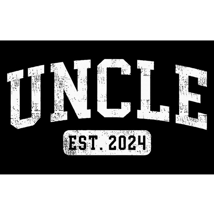 Uncle Est 2024 Promoted To Uncle Announcement Bumper Sticker