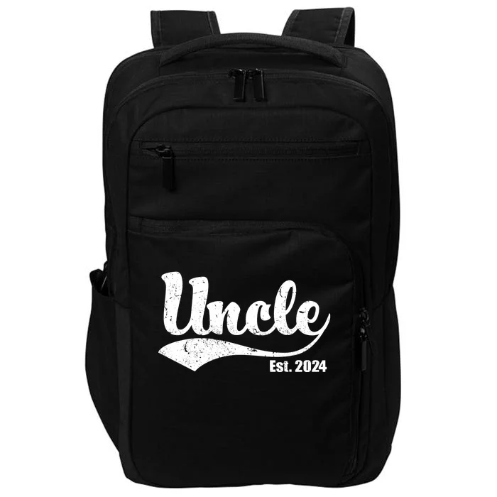 Uncle Est. 2024 Sporty Family Gift Impact Tech Backpack