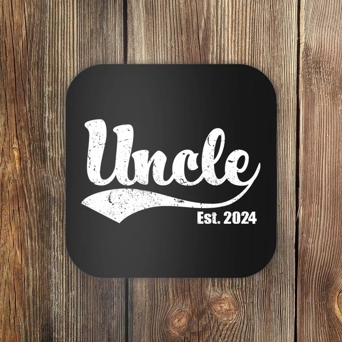 Uncle Est. 2024 Sporty Family Gift Coaster