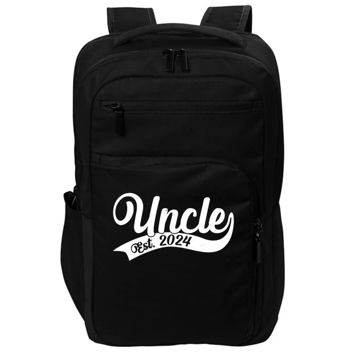 Uncle Est. 2024 New Baby Niece Nephew Impact Tech Backpack