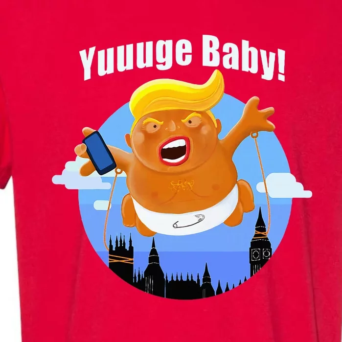 Us Election 2024 Trump Baby Balloon Huge Yuuuge Potus Garment-Dyed Heavyweight T-Shirt