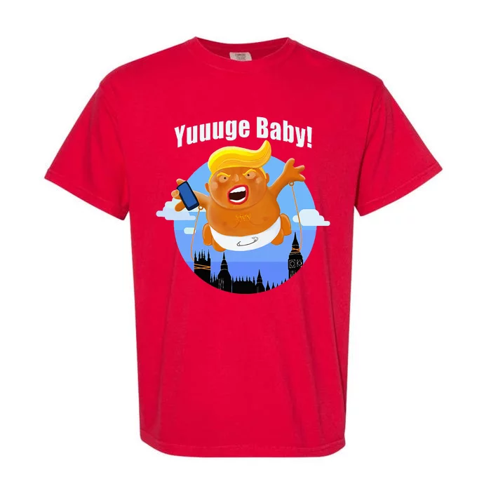 Us Election 2024 Trump Baby Balloon Huge Yuuuge Potus Garment-Dyed Heavyweight T-Shirt