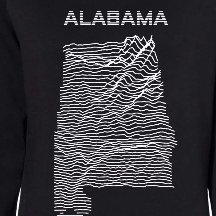 Unknown Elevations Alabama Womens California Wash Sweatshirt