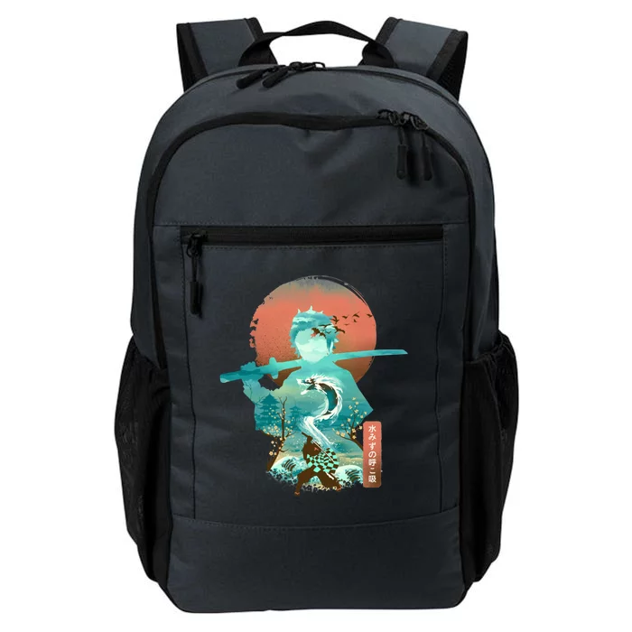 Ukiyo E Breath Of Water Daily Commute Backpack