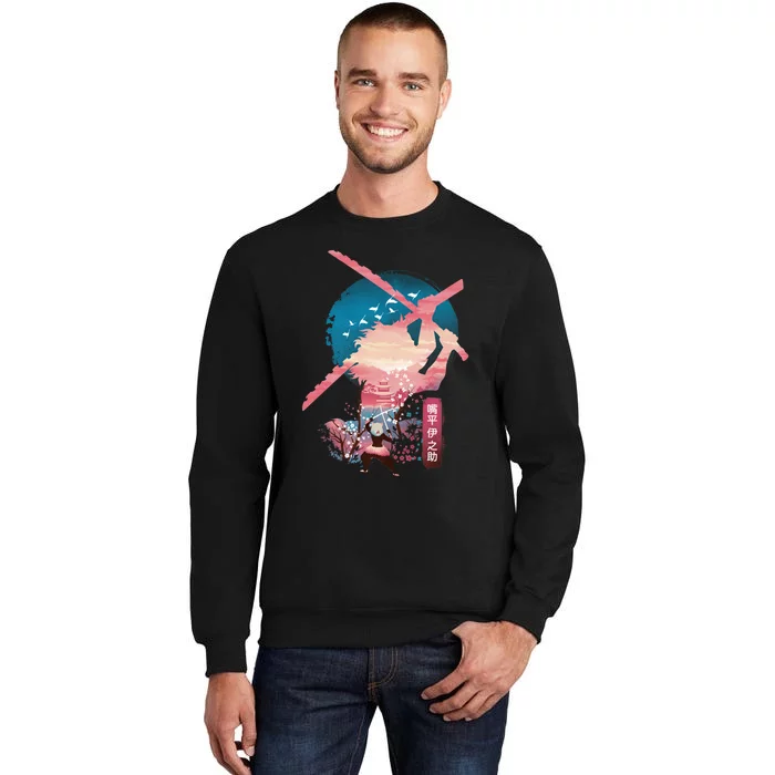 Ukiyo E Breath Of The Beast Tall Sweatshirt