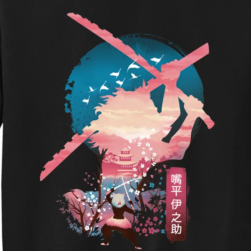 Ukiyo E Breath Of The Beast Tall Sweatshirt