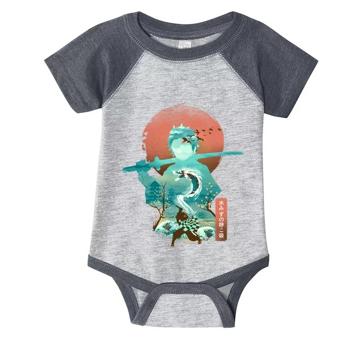 Ukiyo E Breath Of Water Essential Infant Baby Jersey Bodysuit