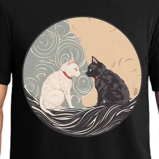 Ukiyo E Cats Pajama Set