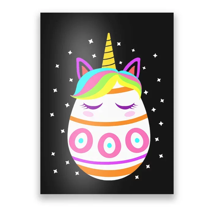 Unicorn Easter Day Poster