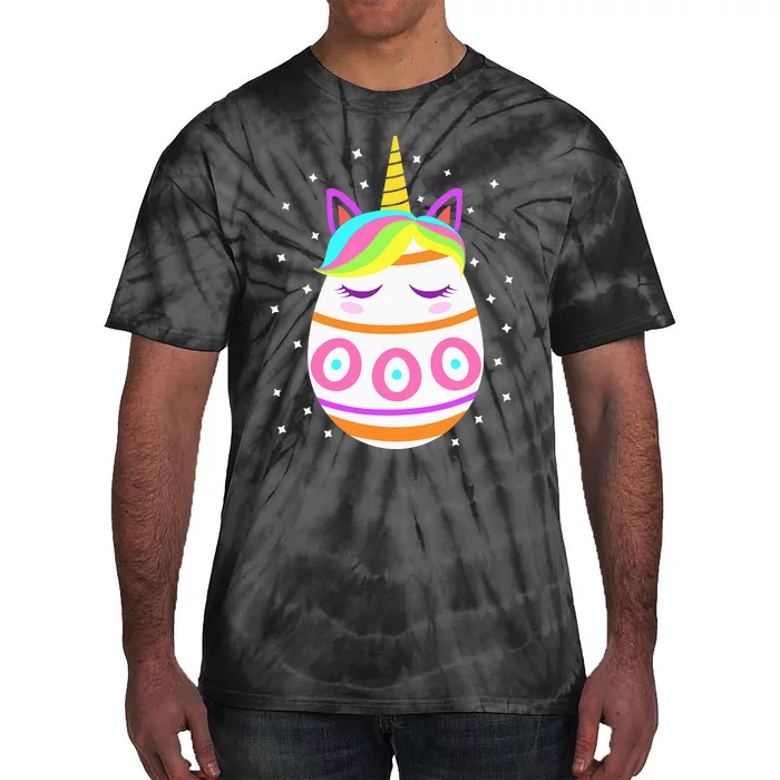 Unicorn Easter Day Tie-Dye T-Shirt