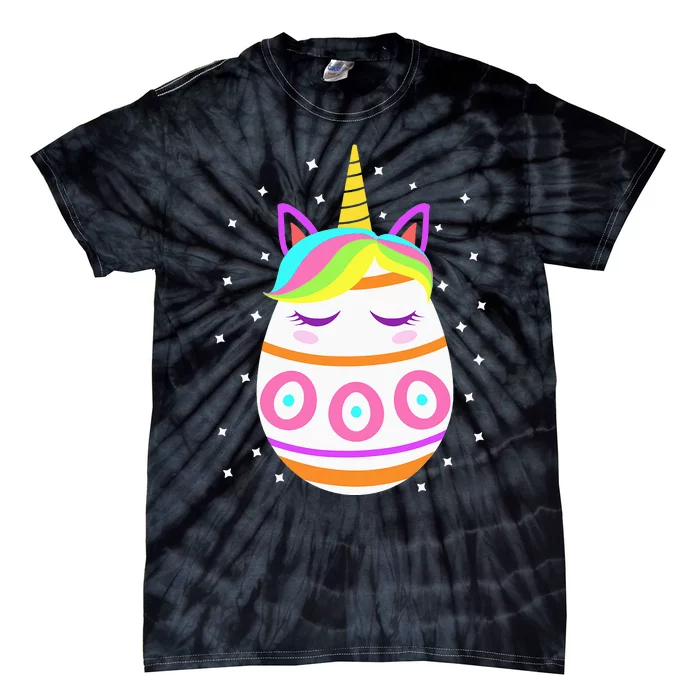 Unicorn Easter Day Tie-Dye T-Shirt