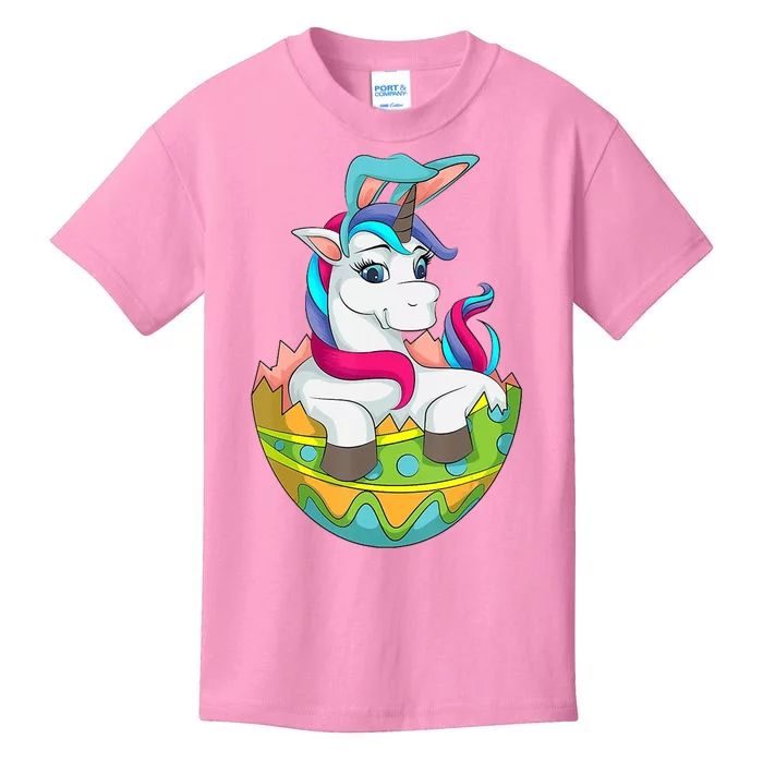 Unicorn Easter Egg Kids T-Shirt