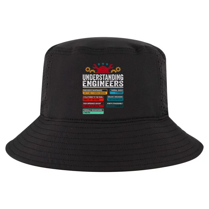 Understanding Engineers Funny Engineering Student Engineers Cool Comfort Performance Bucket Hat