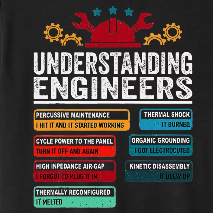 Understanding Engineers Funny Engineering Student Engineers ChromaSoft Performance T-Shirt