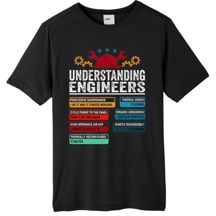 Understanding Engineers Funny Engineering Student Engineers ChromaSoft Performance T-Shirt