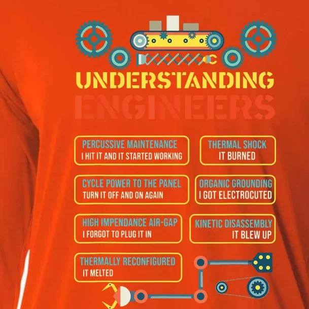 Understanding Engineers Funny Engineering Cooling Performance Long Sleeve Crew