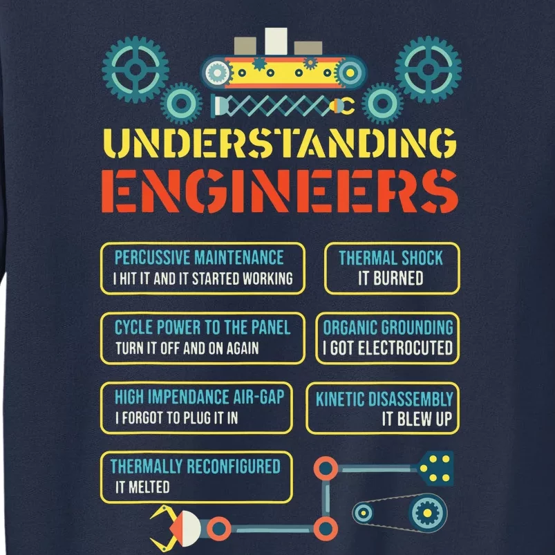 Understanding Engineers Funny Engineering Sweatshirt