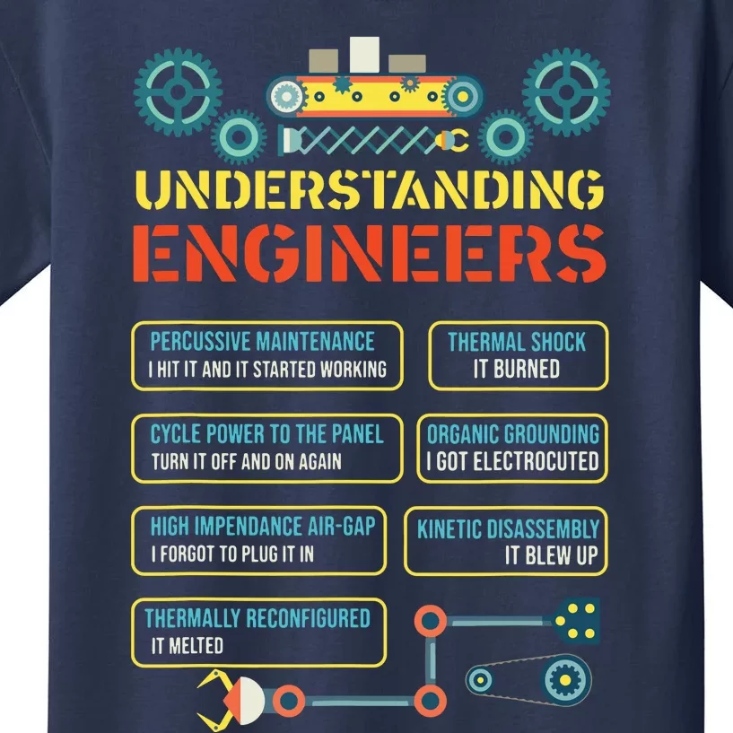 Understanding Engineers Funny Engineering Kids T-Shirt