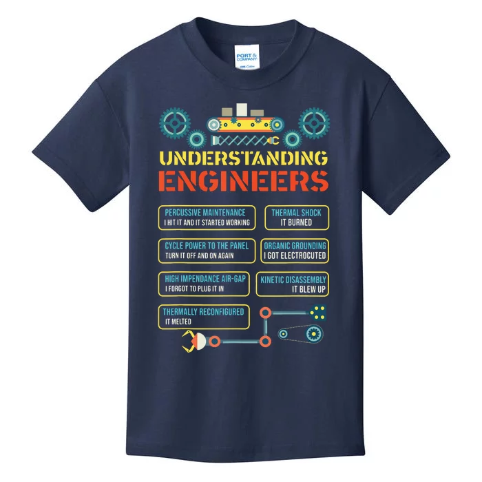 Understanding Engineers Funny Engineering Kids T-Shirt