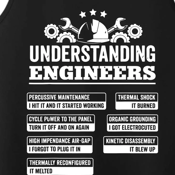 Understanding Engineers Funny Mechanical Engineering Performance Tank