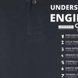 Understanding Engineers  Funny Sarcastic Engineering Gift Softstyle Adult Sport Polo