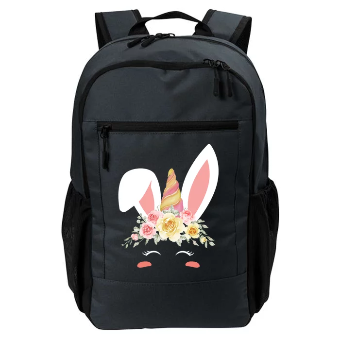 Unicorn Easter Floral Bunny Daily Commute Backpack