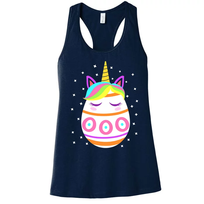 Unicorn Easter For Girl Easter Day Women's Racerback Tank