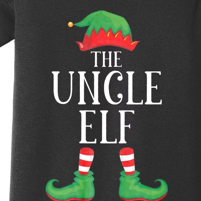 Uncle Elf Matching Group Xmas Funny Family Christmas Baby Bodysuit