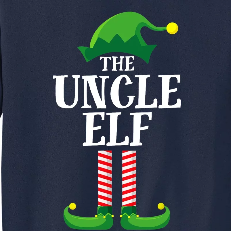 Uncle Elf Matching Family Group Christmas Party Tall Sweatshirt