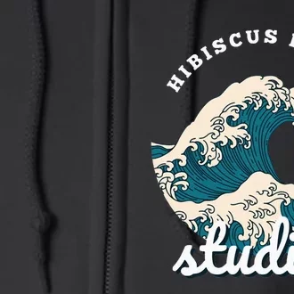 Ukiyo E Surf Wave Full Zip Hoodie