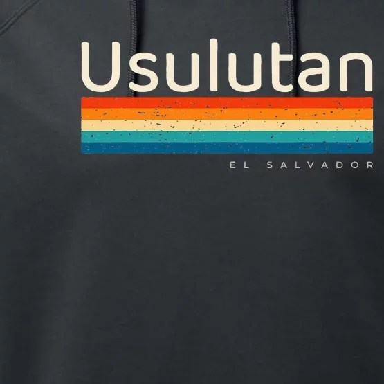 Usulutan El Salvador Performance Fleece Hoodie