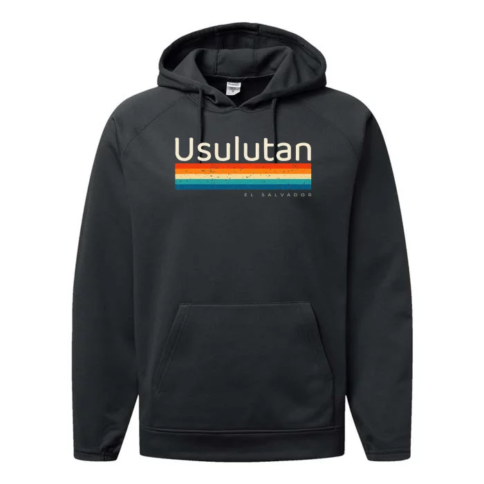 Usulutan El Salvador Performance Fleece Hoodie