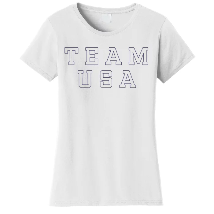 Usa Eiffel Tower Usa 2024. Women's T-Shirt