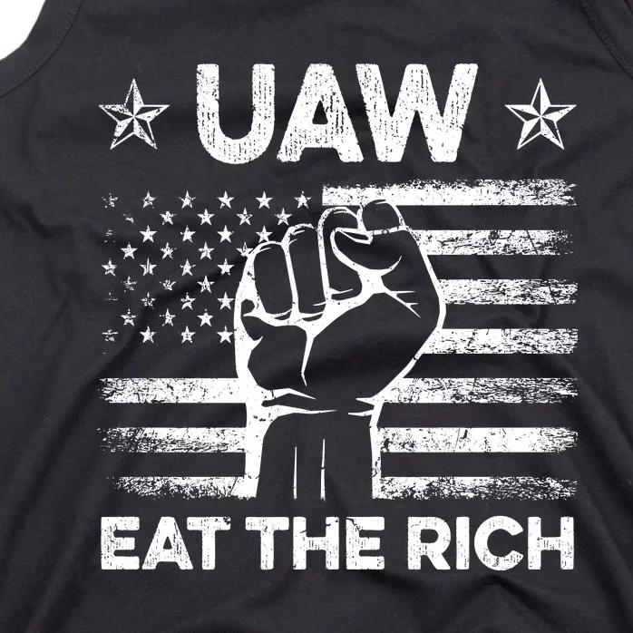 Uaw Eat The Rich Tank Top