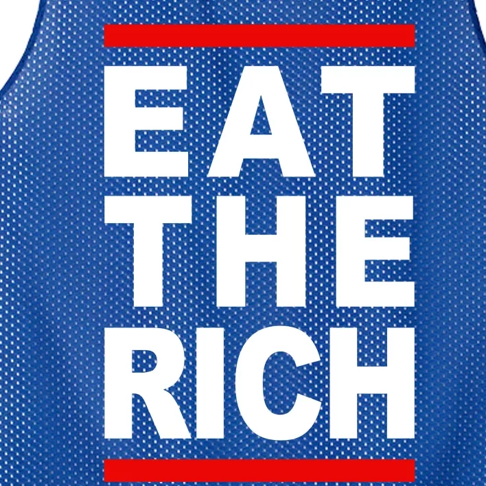 Uaw Eat The Rich Mesh Reversible Basketball Jersey Tank