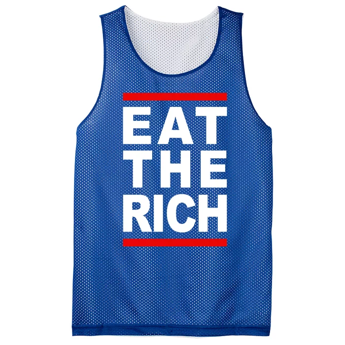 Uaw Eat The Rich Mesh Reversible Basketball Jersey Tank