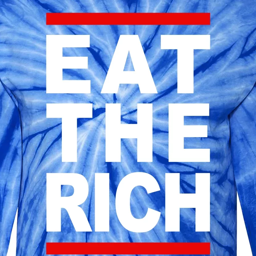 Uaw Eat The Rich Tie-Dye Long Sleeve Shirt