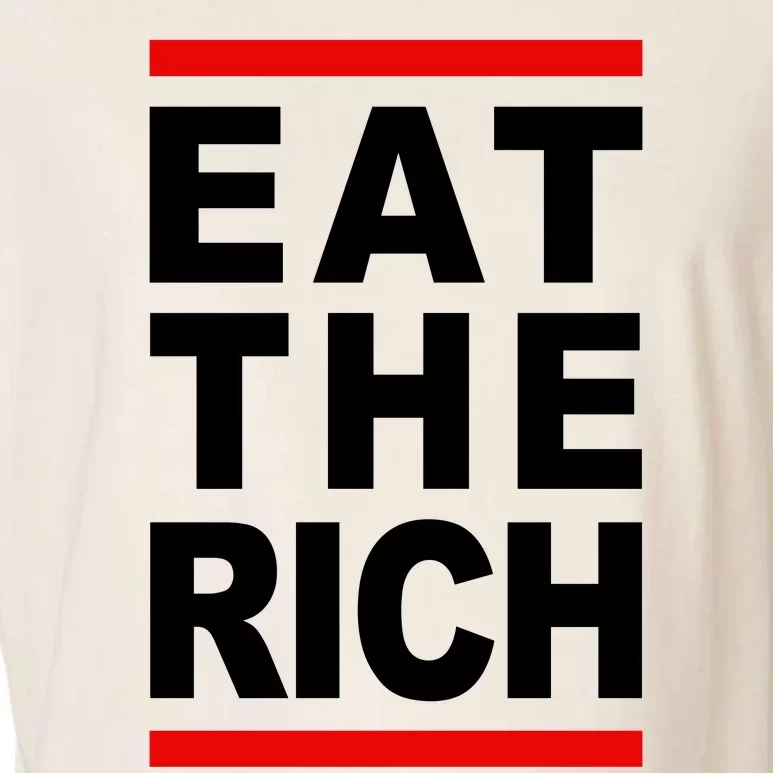 Uaw Eat The Rich Garment-Dyed Women's Muscle Tee