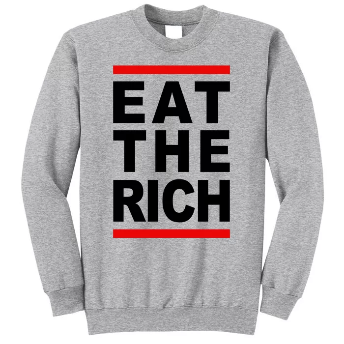 Uaw Eat The Rich Tall Sweatshirt