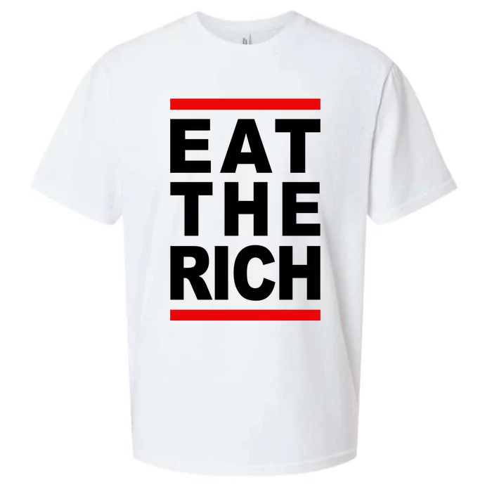 Uaw Eat The Rich Sueded Cloud Jersey T-Shirt