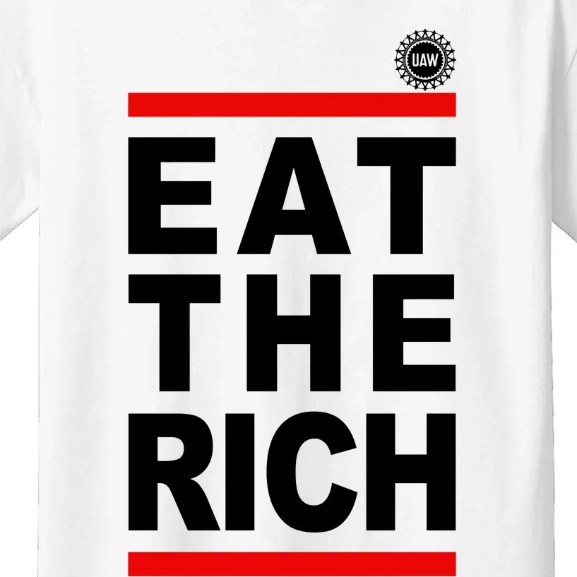 Uaw Eat The Rich Kids T-Shirt