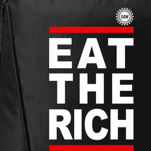 Uaw Eat The Rich City Backpack