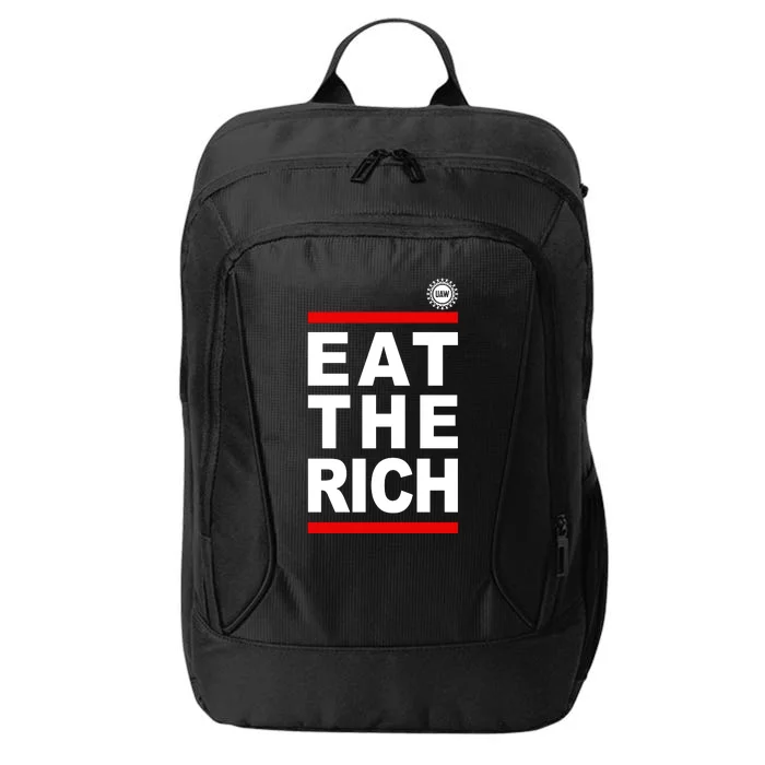 Uaw Eat The Rich City Backpack